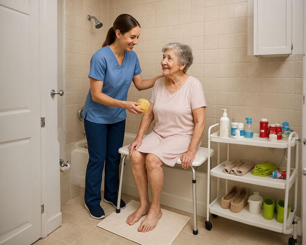 Respectful personal toileting support